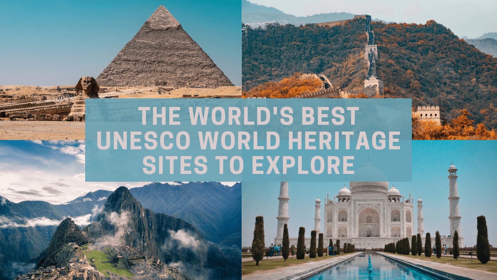 A Journey Through Cultural Landmarks Exploring the World's Heritage